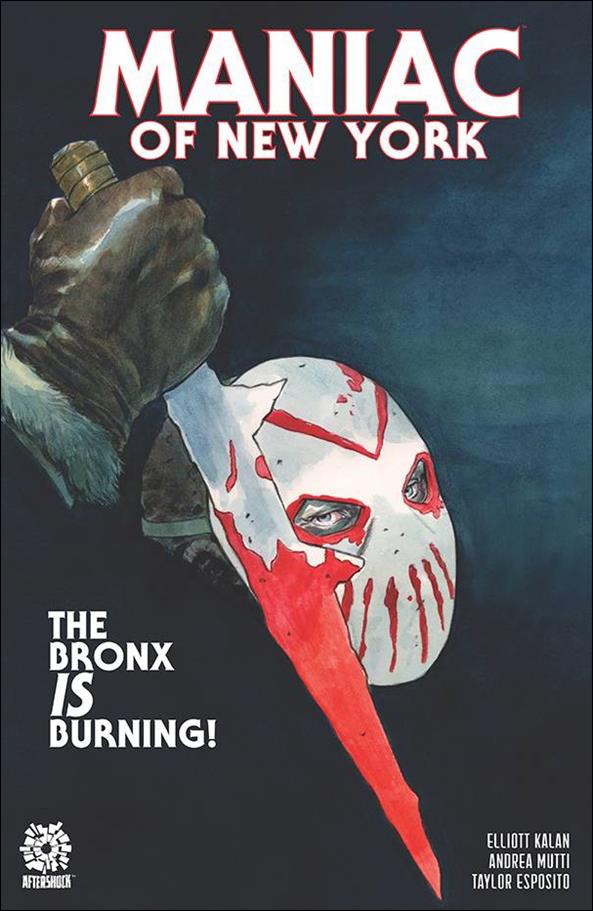 Maniac of New York: The Bronx is Burning issue 2-B David Lopez Cover