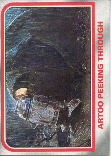 Star Wars: The Empire Strikes Back: Series 1 (Base Set) card 62 Artoo Peeking Through
