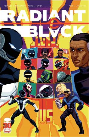 Radiant Black issue 15-B Diego Sanches Cover
