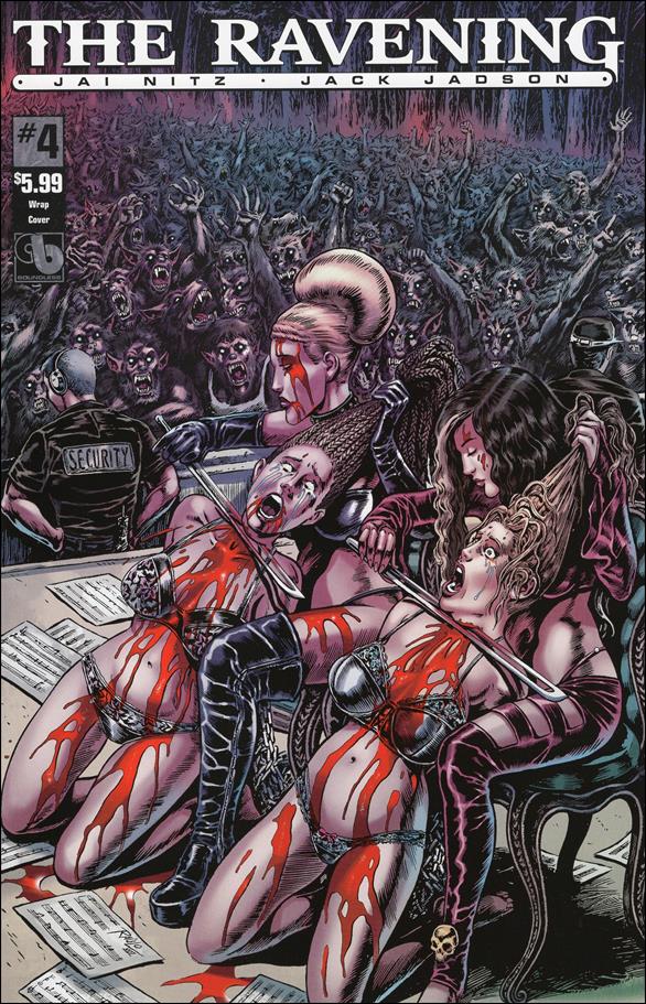 Ravening (2016) issue 4-B Wraparound Cover