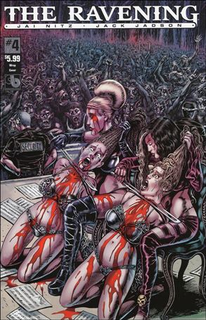 Ravening (2016) issue 4-B Wraparound Cover