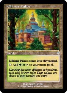 Magic the Gathering: Invasion (Base Set) card 322 Elfhame Palace