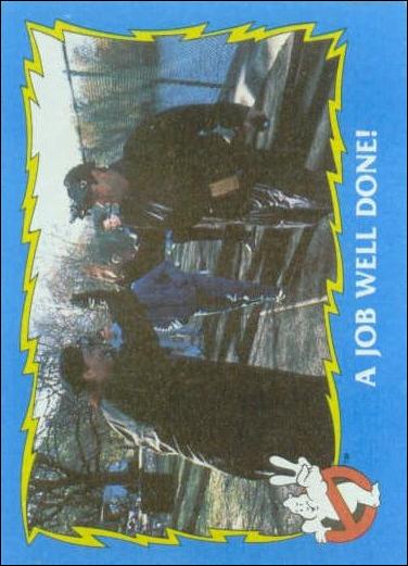 Ghostbusters II (Base Set) card 43 A Job Well Done!