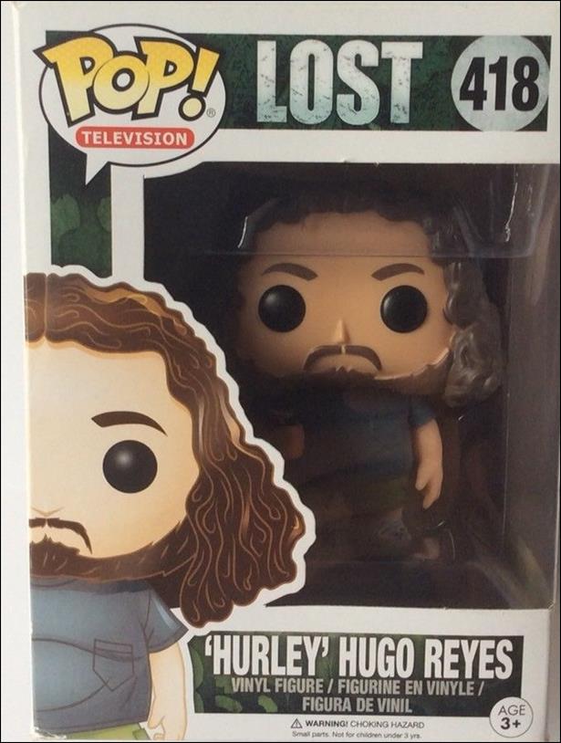 POP! Television figure 418 'Hurley' Hugo Reyes
