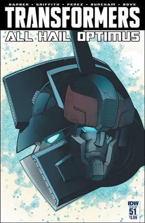 Transformers (2014) issue 51 Andrew Griffith Cover