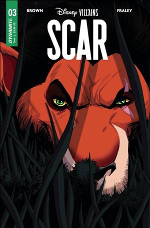 Disney Villains: Scar issue 3-D Drew Moss Cover