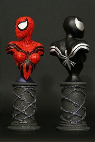 Marvel Mini-Busts (Bowen) item 247 Spider-Girl 2-Pack 1/700