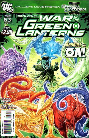Green Lantern (2005) issue 63 Gary Frank Cover