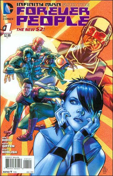 Infinity Man and the Forever People issue 1-B Howard Porter 1:25 Cover