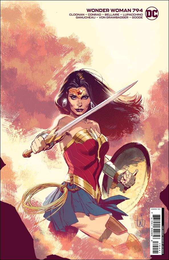 Wonder Woman (1942) issue 794-D Lee Weeks 1:25 Cardstock Cover