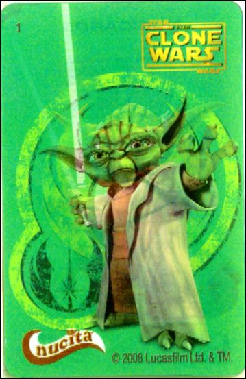 Star Wars The Clone Wars Nucita Motion Cards (Promo) card 1