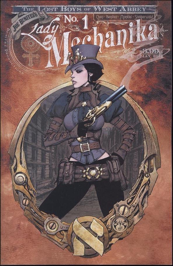 Lady Mechanika: The Lost Boys of West Abbey issue 1 Lady Mechanika Bust Cover