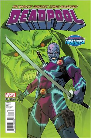 Deadpool (2016) issue 11-B Kalman Andrasofzky Horsemen of Apocalypse Cover