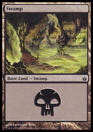 Magic the Gathering: Mirrodin Besieged (Base Set) card 150 Swamp