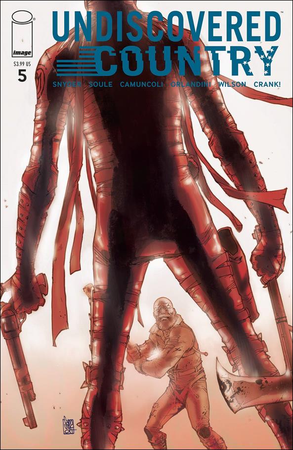 Undiscovered Country issue 5 Giuseppe Camuncoli Cover
