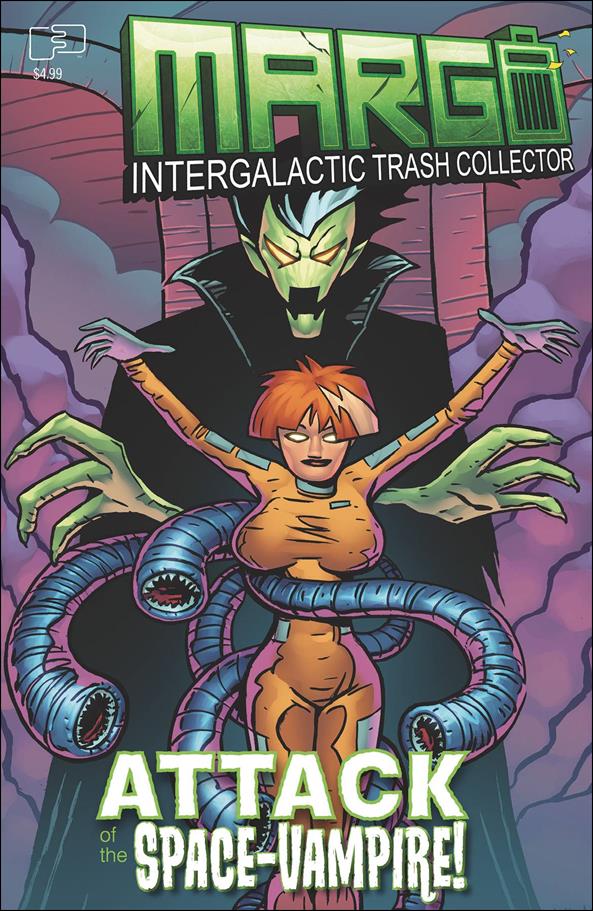 Margo: Intergalactic Trash Collector - Attack of the Space Vampire issue nn-B Jim Whiting Cover