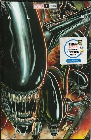 Alien (2021) issue 1-Q Ron Lim Wal-Mart 3-Pack Cover