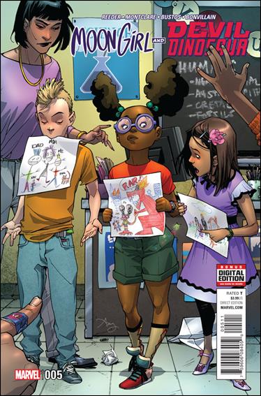 Moon Girl and Devil Dinosaur (2016) issue 5 Amy Reeder Cover