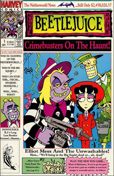 Beetlejuice: Elliot Mess and the Unwashables issue 1