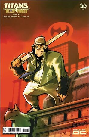Titans: Beast World issue 3-C Mirka Andolfo Cardstock Cover