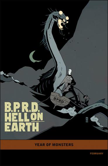 B.P.R.D. Hell on Earth: The Long Death issue 1-B Mike Mignola "Year of Monsters" Cover