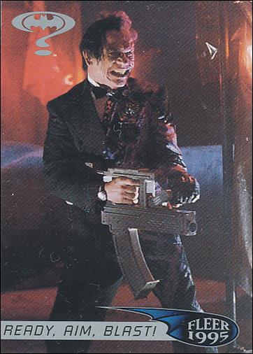 Batman Forever (Retail Base Set) card 92 Ready, Aim, Blast!