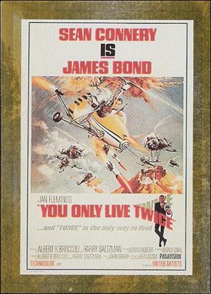 James Bond Connoisseur's Collection Volume One: The '60s (Metalworks Posters Subset) card P05 You Only Live Twice