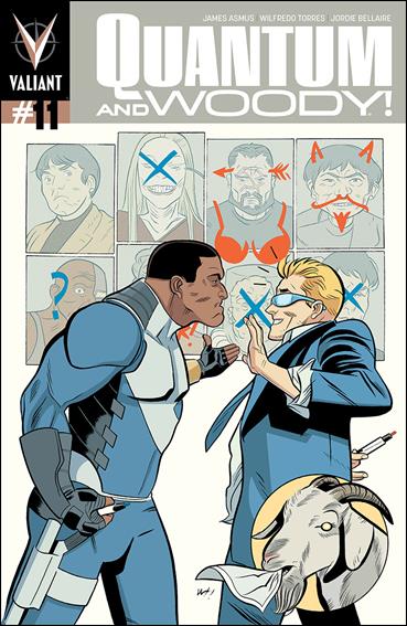 Quantum & Woody (2013) issue 11-B Wilfredo Torres Cover