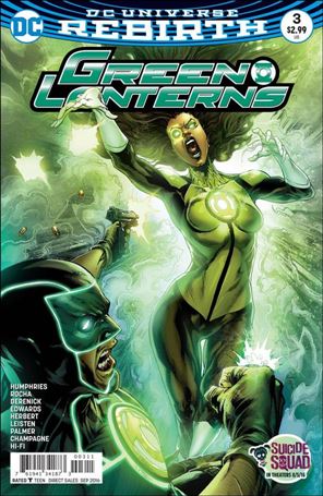 Green Lanterns issue 3 Robson Rocha Cover