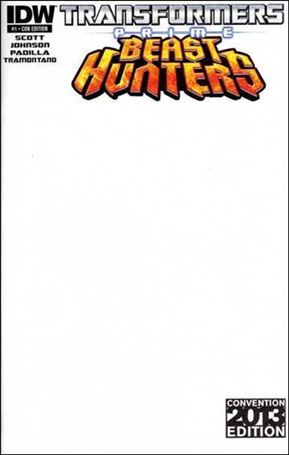 Transformers Prime: Beast Hunters issue 1-D Blank Cover