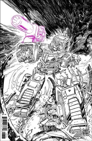 Transformers (2023) issue 7-N Redcode Exclusive Raw Line Art Virgin Cover 1/50