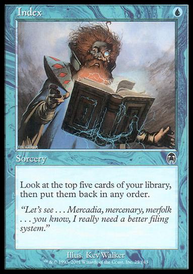 Magic the Gathering: Apocalypse (Base Set) card 25 Index