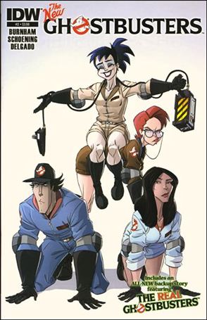 Ghostbusters (2013) issue 2 Cheerleader Team Cover