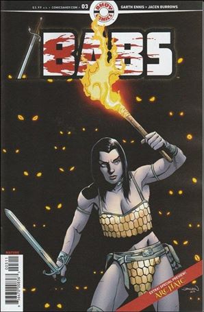 Babs issue 3 Jacen Burrows Cover