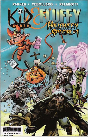 Kid Death & Fluffy: Halloween Special issue 1 John Cebollero Cover