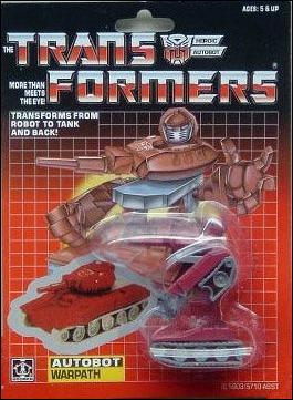 Transformers: More Than Meets the Eye (Generation 1) figure 71 Warpath