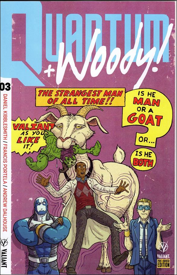 Quantum & Woody (2017) issue 3-E Pre-Order Edition