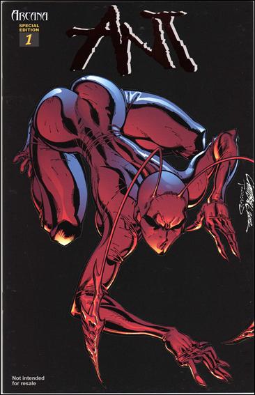 Ant (2004) issue 1-J Campbell Red Foil Black Background Cover 