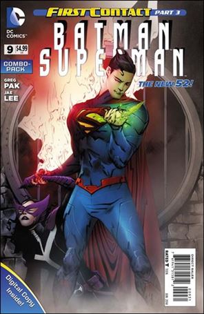 Batman/Superman (2013) issue 9-B Polybagged Jae Lee Cover Combo Pack