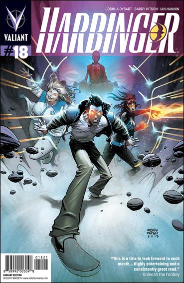 Harbinger (2012) issue 18-B Andrew Robinson 1:20 Cover