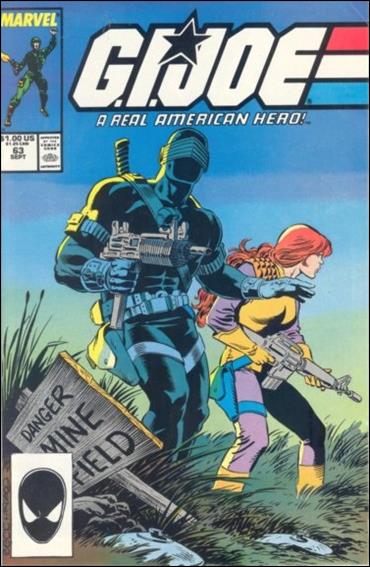 G.I. Joe: A Real American Hero issue 63-B $1.00 Cover (2nd Printing)
