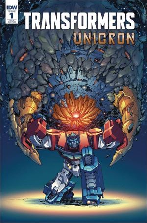 Transformers: Unicron issue 1-C  Andrew Griffith 1:10 Cover