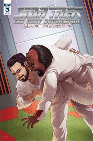 Star Trek: The Next Generation: Terra Incognita issue 3-C Elizabeth Beals 1:10 Cover