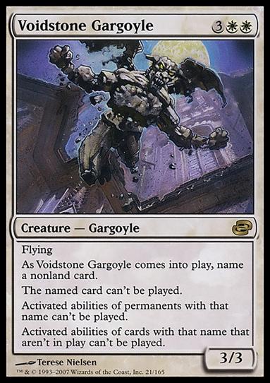Magic the Gathering: Planar Chaos (Base Set) card 21 Voidstone Gargoyle