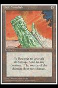 Magic the Gathering: 4th Edition (Base Set) card 329 Jade Monolith