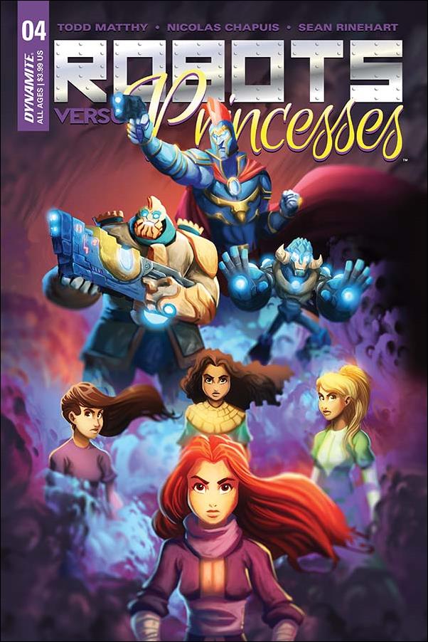 Robots Versus Princesses issue 4 Standard Cover