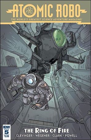 Atomic Robo and the Ring of Fire issue 5 Scott Wegener Cover