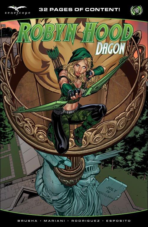 Robyn Hood: Dagon issue nn David Lorenzo Riveiro Cover