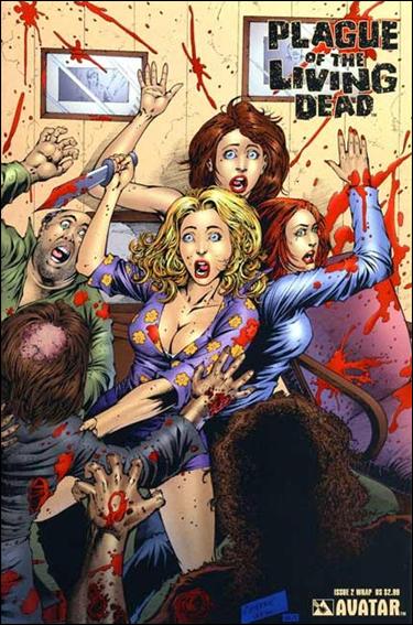 Plague of the Living Dead issue 2-C Wraparound Cover 