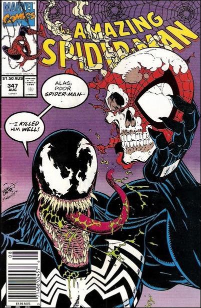 Amazing Spider-Man (1963) issue 347-B Australian Price Cover
